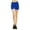 ROYAL BLUE, variant on Ladies Nylon 12" One Size Spandex Leggings Bike Short Tights (WHITE, One Size Fits All (XS to L))
