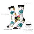 thumbnail image 4 of Fuzoiu Cactus And Insects Print Athletic Crew Socks for Men & Women,Casual Crew Socks,Above Ankle Crew Socks for Business, Casual, 4 of 6