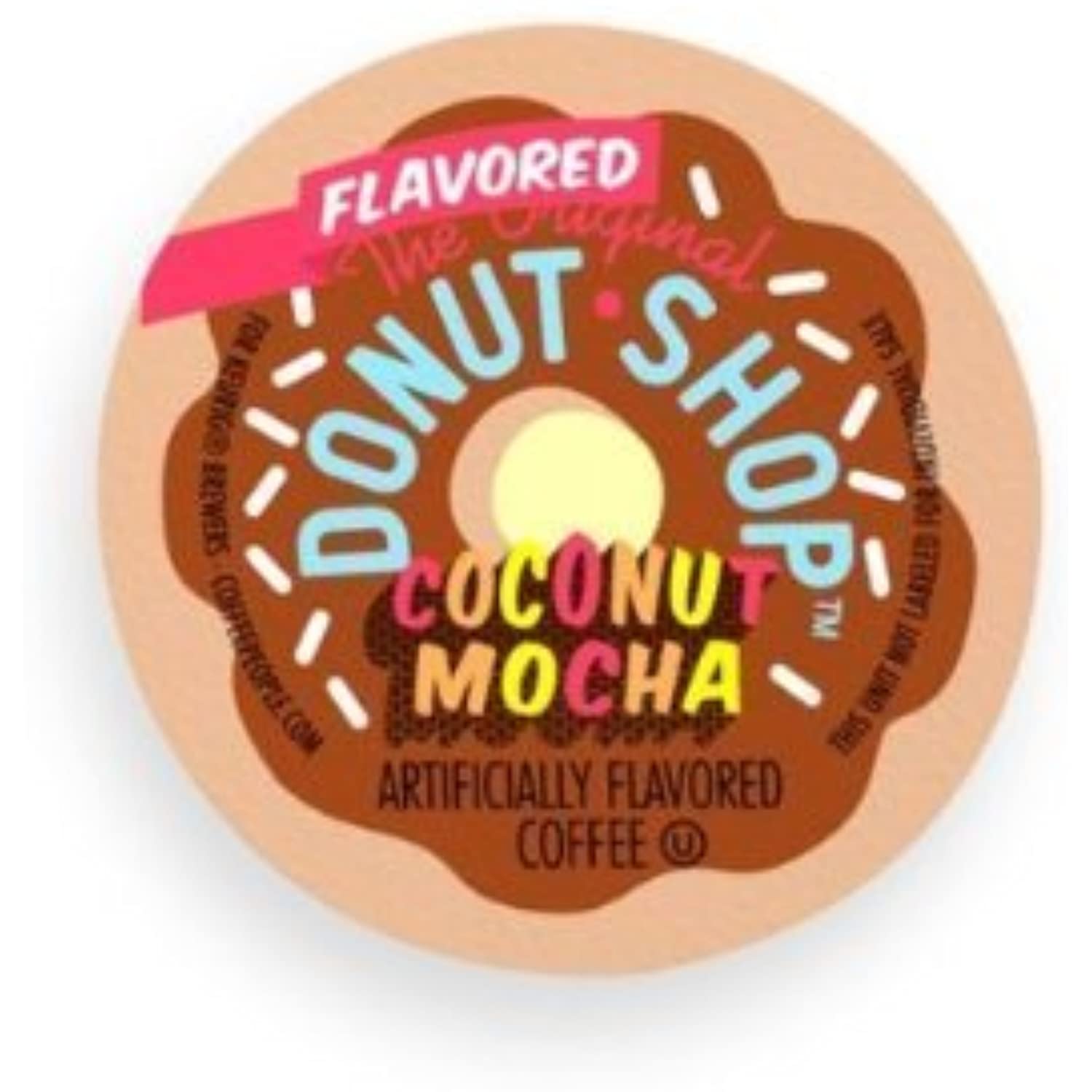 Donut Shop Coconut Mocha KCup Coffee (12 KCups)