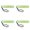 Green 4PCS, variant on Dog Training Dummy – for Playing Training and Retrieving In Water – for Large Dogs – 4.5 X 4.5 X 24.5 Cm – Green 2PCS, 5 cmx24 cm, Green 2PCS