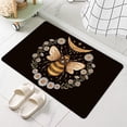 thumbnail image 4 of Diatomaceous Earth Bath Mat,Flowers and Bees Non-Slip Volume Super Absorbent Fast Drying for Bathroom Kitchen Door mat,Eco-Friendly Easy to Clean 20×31Inch(50 * 80cm), 4 of 6