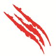 thumbnail image 1 of Car Ghost Claw Stickers, Reflective Car Decals for Headlights Hood Body, 2-Pack PET Vinyl Claw Mark Decals for Motorcycle Scooter Window Personalization, 1 of 1