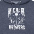 thumbnail image 3 of Instant Message - Michael Meowers - Men's Pullover Hooded Fleece Sweatshirt, 3 of 7