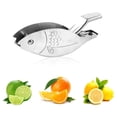 thumbnail image 1 of Exprimidor de limón exprimidor Manual de acero inoxidable exprimidor de rodajas de limón exprimidor de mano en forma de pescado herramienta de cocina para naranja limón cítricos, 1 of 5
