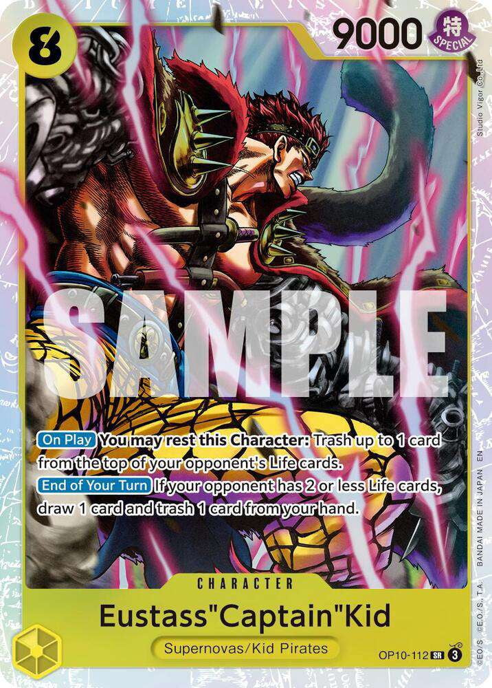 Collectible Bandai One Piece Card Game OP-10 Royal Blood Booster