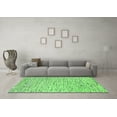 thumbnail image 3 of Ahgly Company Indoor Rectangle Solid Green Modern Area Rugs, 2' x 4', 3 of 4