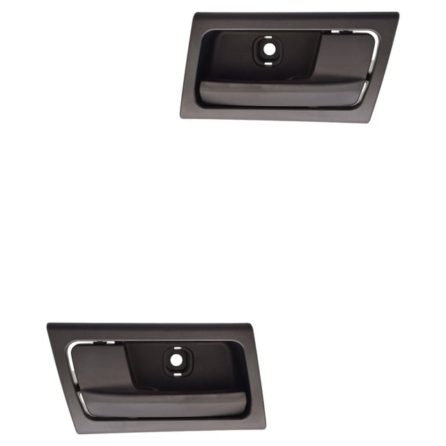 Par de MANIJAS PUERTA INTERIOR HUSHAN 2003 al 2011 FORD Delanteras/Traseras Color Negro