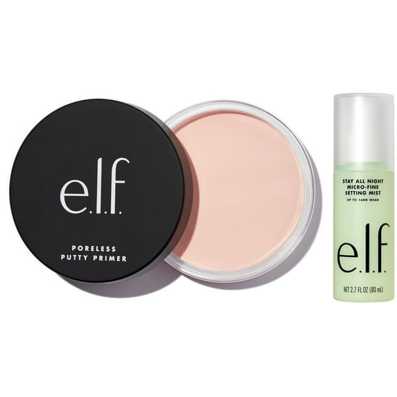 e.l.f. Cosmetics Porless Putty Primer   Stay All Night Micro-Fine Setting Mist Duo