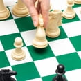thumbnail image 4 of Juego de Ajedrez Profesional Conjunto Best Chess Set Ever Azul Cuádruple Peso Staunton Reversible pa, 4 of 11