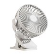 thumbnail image 6 of Sahpxhe Portable Rechargeable Clip-On Fan, 3 Speed Personal Cooling Fan for Office, Dorm and Study White, 6 of 6