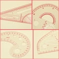 thumbnail image 4 of Jupean Ruler, Sewing Ruler, for Beginners Tailors Designers, 4 of 7