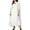 White, variant on Hvyesh Chiffon Shawl Women Hooded Cloak Medieval Renaissance Fantasy Cape