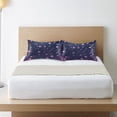 thumbnail image 6 of GZHJMY Valentine's Day Silk Pillowcase for Hair and Skin 1PCS,Shining Stars Satin Pillow Covers King Size 20×40In Home Decor, 6 of 7
