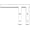 White, variant on Van Rack Adapter F-Style Crossbar | RS105 Color: White