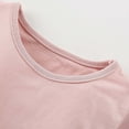 thumbnail image 6 of MEZZALL Girls Cartoon Long Sleeve Middle Kids Pajamas Crew Neck Print Cute Little Girl Tops (3Y 8Y) Breathable Toddler Clothing, 6 of 8