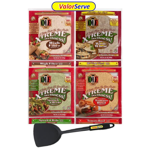 Ole Xtreme Wellness Tortilla Variety 4 Pack by ValorServe™ Keto