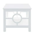 thumbnail image 4 of Convenience Concepts Ring Contemporary Coffee Table in White Wood Finish, 4 of 4
