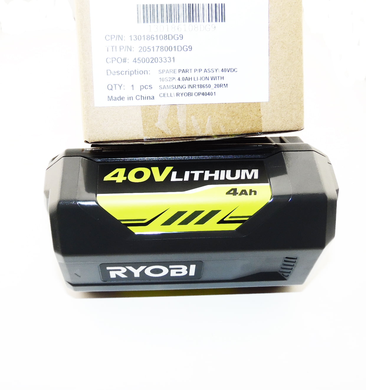 Ryobi One+ RB18L40 Akku 18V 4,0 Ah Li-Ion, 63,00 €