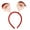 A, variant on Dserhfy Christmas Headband Santa Claus Reindeer Snowman Bear Plaid Anti-slip Holiday Decoration Adults Kids Cute Xmas Hair Band Hair Accessories Party Props