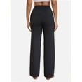 thumbnail image 2 of High Waisted Elastic Wide Leg Yoga Pants for Women with Pockets Casual Sportswear Pants, 2 of 5