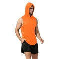 thumbnail image 4 of Dagugfen Mens Tank Tops Hoodies Loose Lightweight Gym Muscle Sleeveless Shirts for Workout Running, 4 of 9