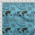 thumbnail image 4 of oneOone Cotton Cambric Light Blue Fabric Tea Kettle Fabric For Sewing Printed Craft Fabric By The Yard 56 Inch Wide, 4 of 6