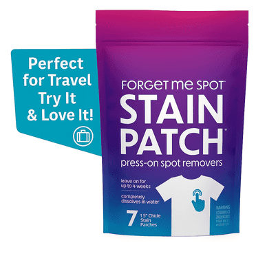 Forget Me Spot Laundry Stain Remover Patches, Food & Grease, 1.5", 7 Count