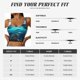 thumbnail image 5 of Fotbe Hawaiian Ship Dolphin Sujetador Deportivo Largo sin Aros para Mujer con Almohadillas y Soporte Medio, Transpirable y Absorbente, Camiseta Tipo Chaleco o Tank Top-Medium, 5 of 8