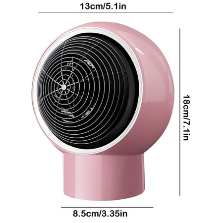 

Space Heaters for Indoor Use Portable Mini Electric Heaters Space Air Warmer Fan Blower Radiator Heating For Winter