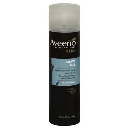Johnson & Johnson Aveeno Active Naturals Men's Shave Gel, 7 oz