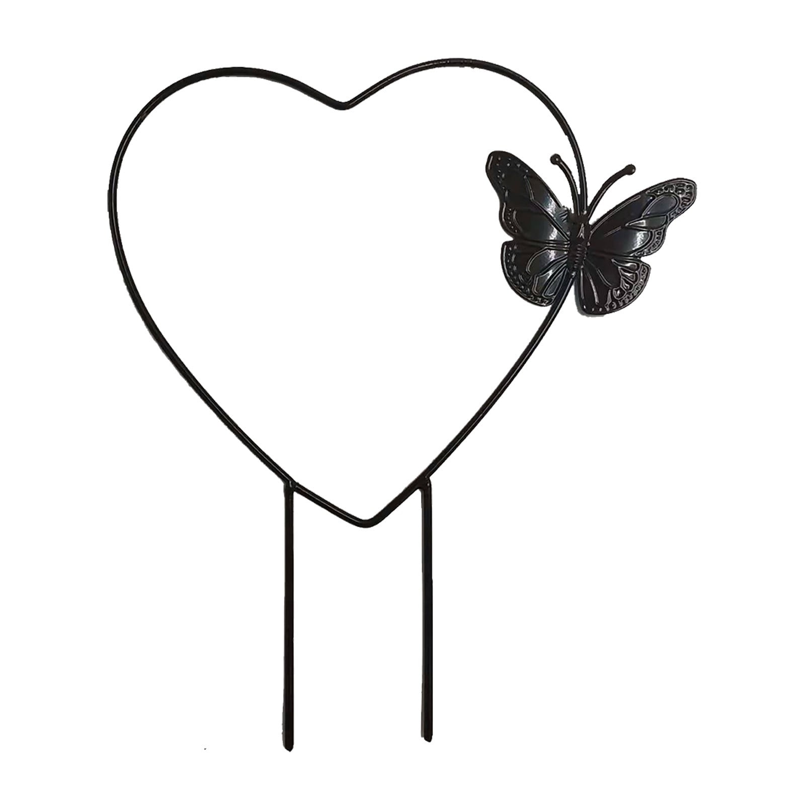 PhoneSoap Potted Support Love Heart Stand Iron Garden For Climbing Garden Stem Stalks Vines