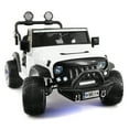 thumbnail image 2 of Trail Explorer 24V Kids Ride On Truck With Parental Control Remote, LED Foam Wheels, MP3 + Wireless Music Streaming, Vegan Leather Seats, 2 of 11