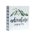 thumbnail image 3 of Melrose Wood Adventure Block Sentiment Sign Wall Decor, Rustic, 3 of 4