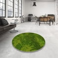 thumbnail image 3 of Ahgly Company Indoor Rectangle Patterned Deep Emerald Green Area Rugs, 7' x 9', 3 of 6