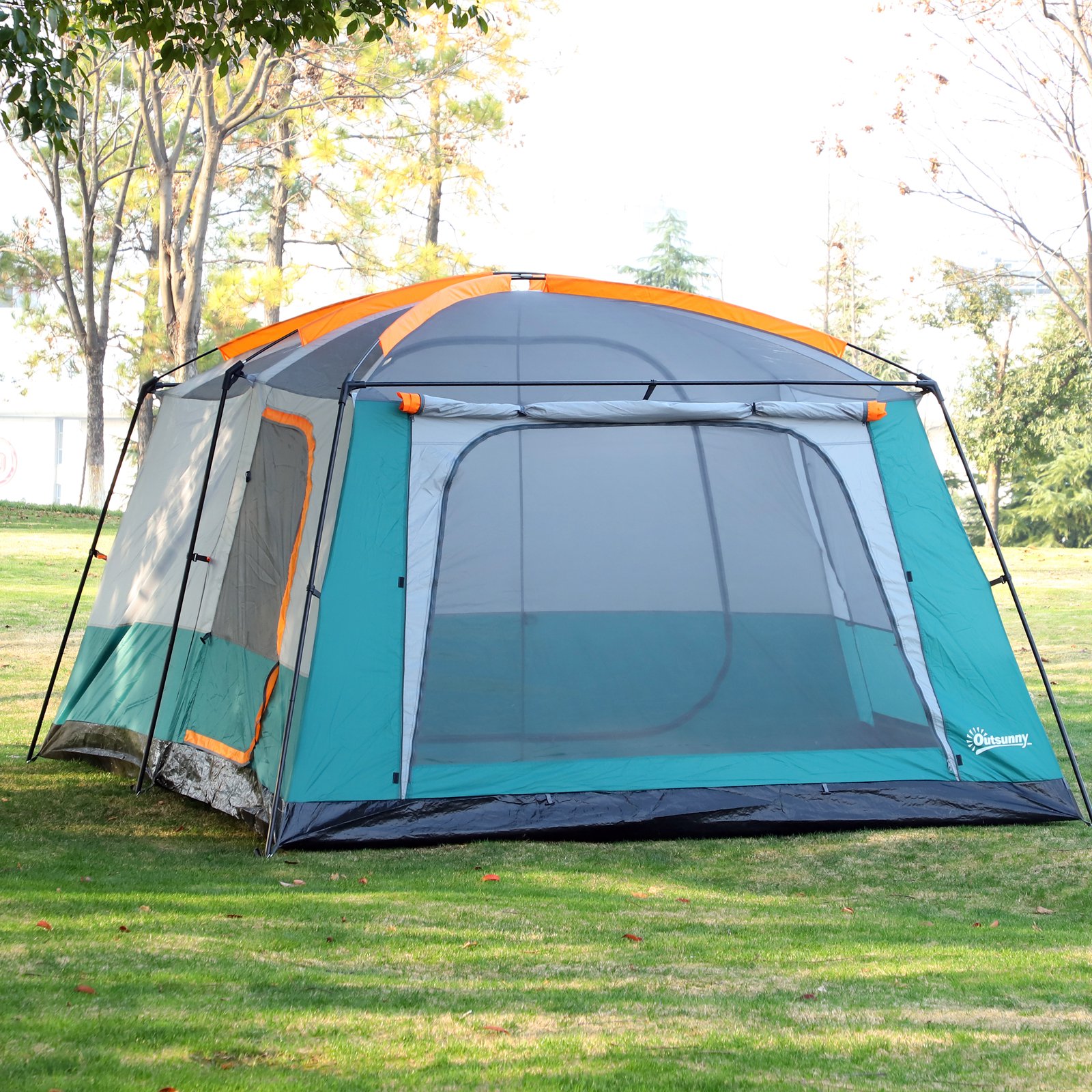 Camping Tent For 10-12 W/ Carrying Bag 