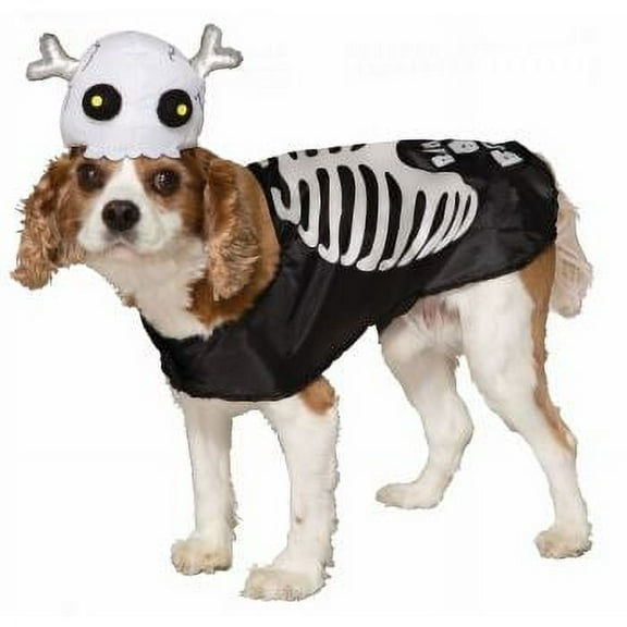 PET COSTUME-SKELETON-XSMALL