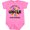 Raspberry, variant on Inktastic I Support My Uncle Autism Awareness Boys or Girls Baby Bodysuit