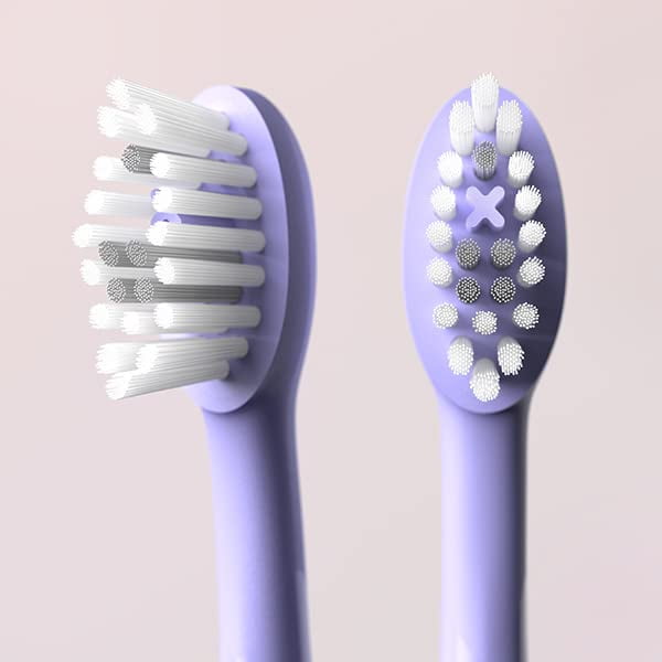 Ordo Sonic Electric Toothbrush Advanced Smart Tech with 4 Brushing Modes Fast Rechargeable Battery and Silicone-Polishing Element USB Charger for Adults Purple Pearl Violet