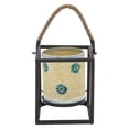 thumbnail image 2 of Benzara 45638 Captivating Metal Mosaic Lantern - 10 in. H, 2 of 3