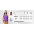 thumbnail image 2 of Alove Womens One Piece Sporty Swimsuit Colorblock Bathing Suits Sport Quick-drying Training Slimming Swimwear, 2 of 7