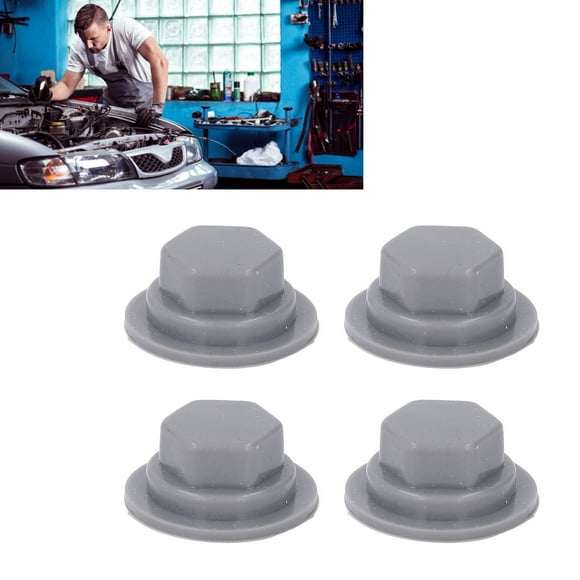 Hex Screw Bolt Covers Waterproof Dustproof Silicone Hex Screw Head Protector 50PCS Hexagonal Screw Protective Caps for Machinery Furniture Vehicles