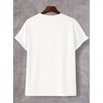 thumbnail image 2 of T-Shirt Imprimé Décontracté pour Hommes - Polyester Respirant, Col Rond, Lavable en Machine - Parfait pour les Sorties d'Été et les Sports, 2 of 5