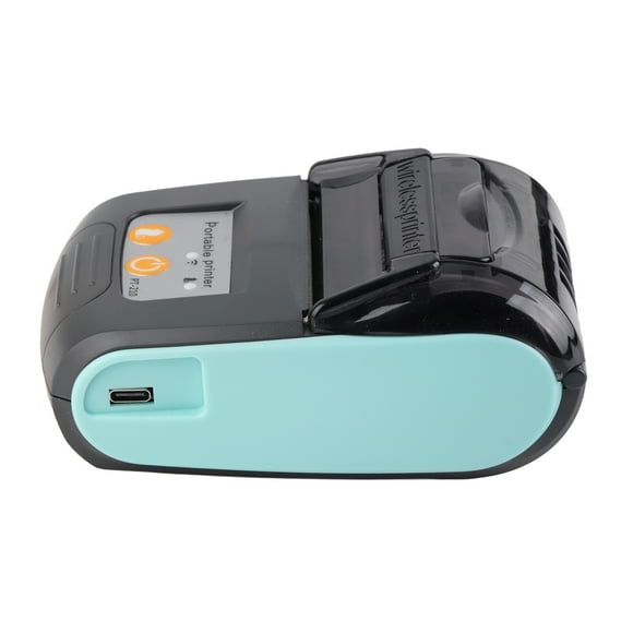 Portable Cordless Receipt Printer, Print Cordlessly With BT, High Efficiency, Tax Invoice Printing