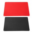 thumbnail image 4 of Wdftyju Alfombrilla de silicona Barbacoa Parrilla Pad Pan Pizza Bandeja para hornear Utensilios de cocina (Rojo) Wdftyju  6zj8zp5qg6gq1nr7, 4 of 9