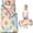 Pioneer Flower Floral Print Pattern-2, variant on Pioneer Flower Floral Print Pattern Toddler Nap Mat for Teens Preschool Daycare, Teens Sleeping Mat Bag, Toddler Sleeping Bag with Pillow