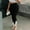 Black, variant on Black*Friday on Sale ChaoHeng Trousers Pants for Women Women's Trendy High-Waisted Fringe Hem Stretch Denim Jeans
