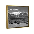 thumbnail image 4 of Stupell Industries Horses Grazing Countryside Landscape Photography Gold Floater Framed Canvas Art Print Wall Art, 21 x 17, 4 of 10