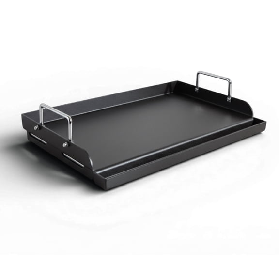 GasOne 25 x 16 In Pre-Seasoned Non Stick Griddle – Multipurpose Propane Griddle Grill for Steaks, Burgers – Oil Catcher Flat Top Grill with Reinforced Bars and Air Vents – Even Heat Distribution