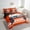 Orange Navy, variant on 7Pcs Football City Themed Comforter Sets Twin, Sports Style Bedding American Football Lovers Bedding Set With 2 Pillowcases & 2 Throw Pillow Covers, Christmas Gifts Bed Set (Dallas)