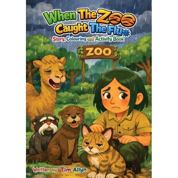 When The Zoo Caught The Flu, (Paperback)